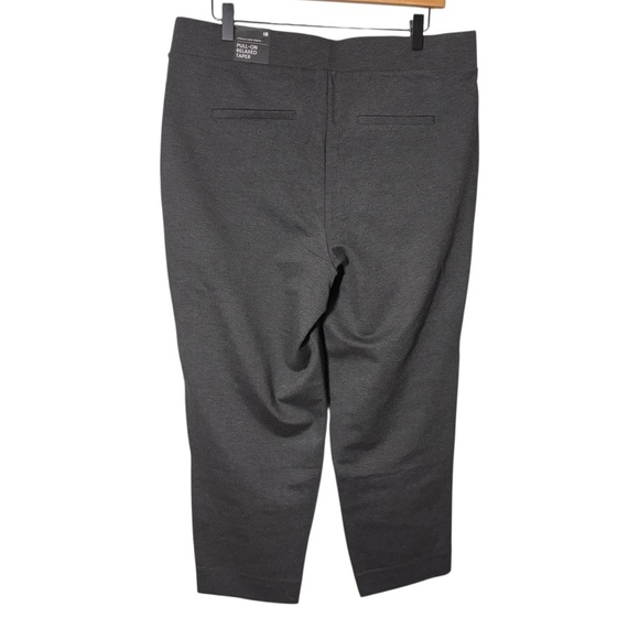 Torrid Pull-On Relaxed Taper Studio Luxe Ponte High-Rise Pants Size 1x NWT - Picture 6 of 10